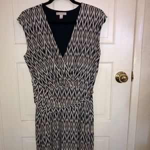 Multipattern Dress